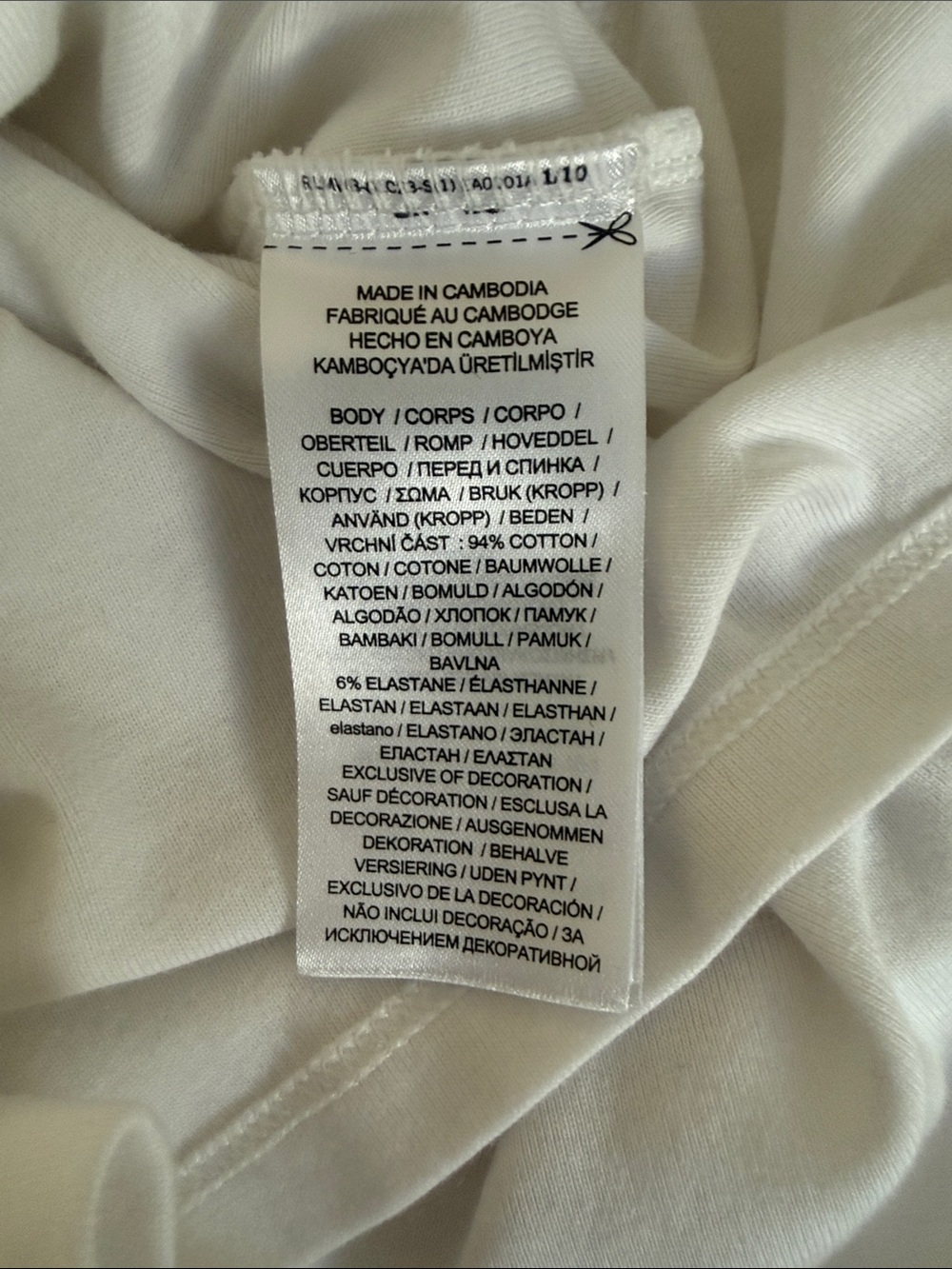 Lauren Ralph Lauren Bright White Crewneck Tee - Women’s Medium - Picture 7 of 7